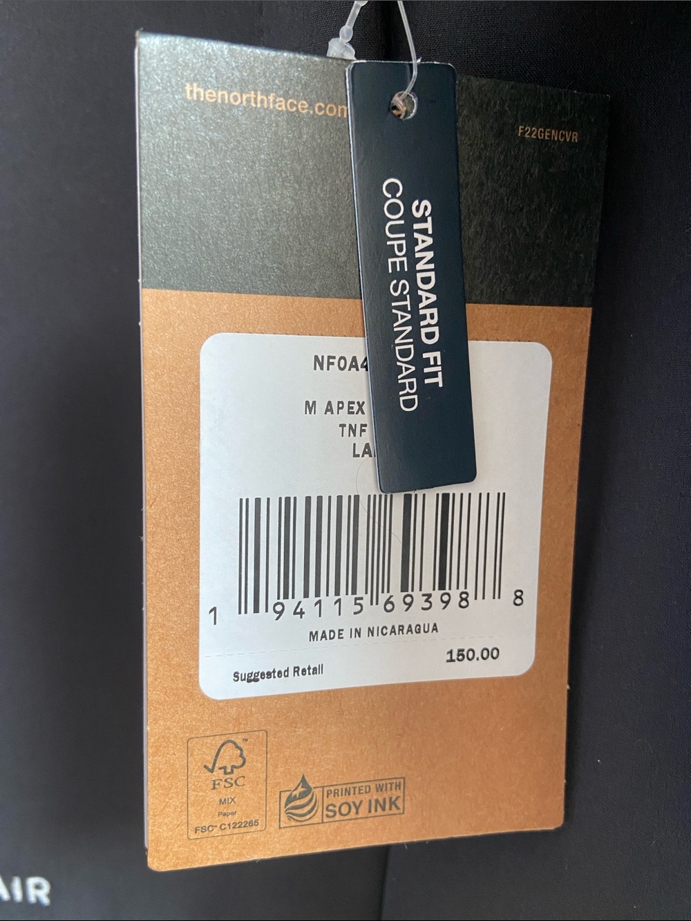The North Face Black Softshell Jacket with Logo - Picture 5 of 5